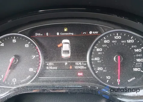 2016 Audi A8 L 3.0T from USA, damaged, VIN WAU34AFD2GN009388